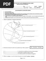 Atividades sobre Fusos Horários - 7º Ano | PDF