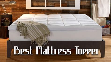 10 Best Mattress Toppers 2019 Youtube