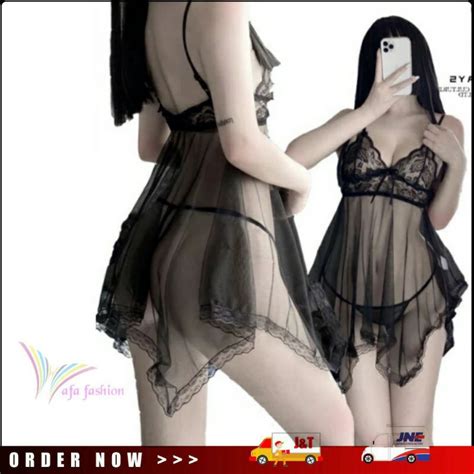 Jual BAYAR DITEMPAT Premium Halus Hannah Lingerie Big Size Sexy