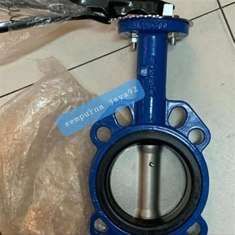 Promo Butterfly Valve Cast Iron 4 Inch Diskon 23 Di Seller Riade Store