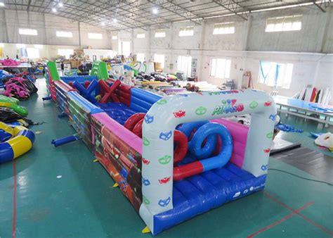 Outdoor Inflatables Obstacle Inflatable Challenge Course For Party Games