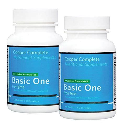 Cooper Complete Basic One Iron Free 2 Bottles 120 Day Supply Want