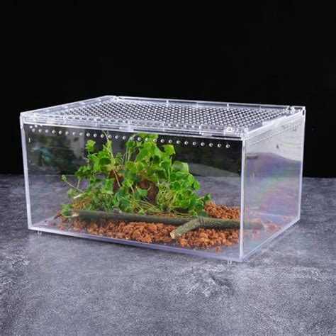 Amazon Slamtoop Clear Acrylic Reptile Terrarium Enclosure X