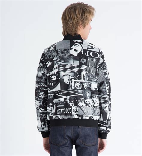 Surface To Air Blackwhite Pop Reversible Bomber Jacket Hbx