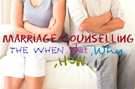 Marriage Counselling The When What Why How Psychologist Gold