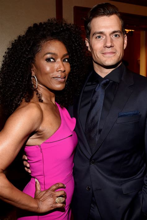 Amancanfly Henry Cavill And Miss Angela Bassett At Will Rogers