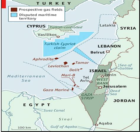 Natural Gas Discoveries In The Levant Basin Indias Prospects National Maritime Foundation