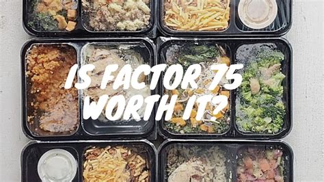 Factor 75 Meal Review Is It Worth It Youtube