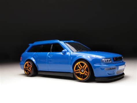 1994 Audi Avant RS2 Wagon Blue Hot Wheels Custom Plastic Etsy