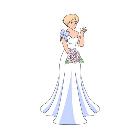 130 Lesbian Wedding Dress Stock Illustrations Royalty Free Vector