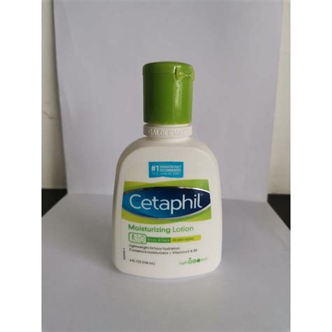 Cetaphil Moisturizing Lotion 118ml Shopee Philippines