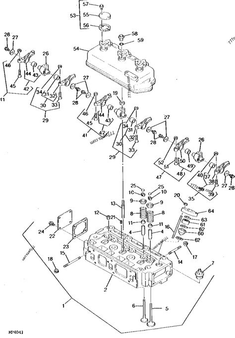 CH10056 Valve John Deere Spare Part 777parts