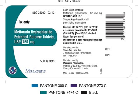 Metformin Extended Release Tablets Fda Prescribing Information Side Effects And Uses