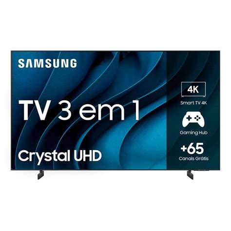 Smart Tv Samsung Crystal Uhd K Cu Painel Dynamic Crystal