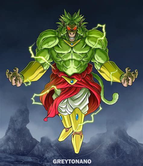 Oozaru Broly By Greytonano On DeviantArt