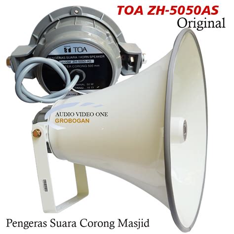 Jual Toa Spiker Corong Set Zh As Speaker Horn Pengeras Suara