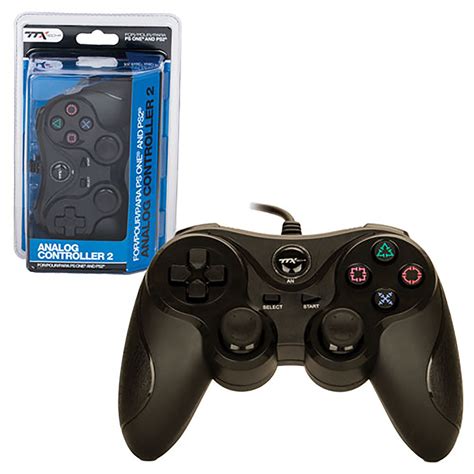 TTX Tech Wired Analog Controller For Sony PlayStation 1 2 PS1 PS2