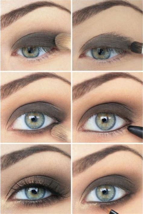 Smokey Eyes für blaue Augen Schminktipps und Anleitung Blaue augen