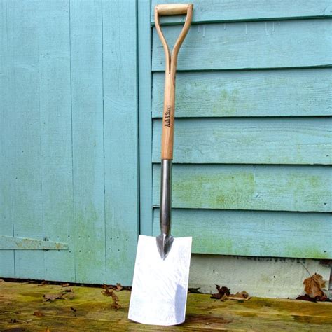 Ash And Steel Heavy Duty Stainless Steel Garden Digging Spade With Ash