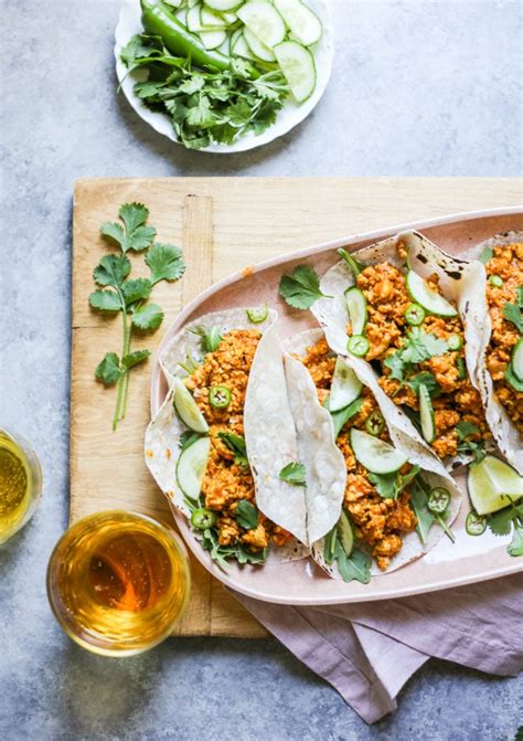 Spicy Chicken Tikka Tacos The Defined Dish Recipes