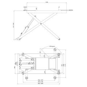 AS 7630 Mobile Scissor Lift Automotech Services Limited