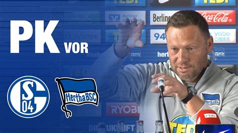 PK VOR SCHALKE Hertha BSC Berlin 2018 Hahohe YouTube