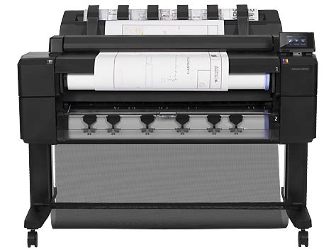 HP Designjet T1500 36 In PS EPrinter Wide Format Plotter Printers