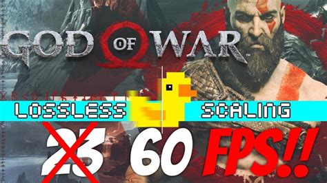 God Of War Workplus Lossless Scaling Youtube