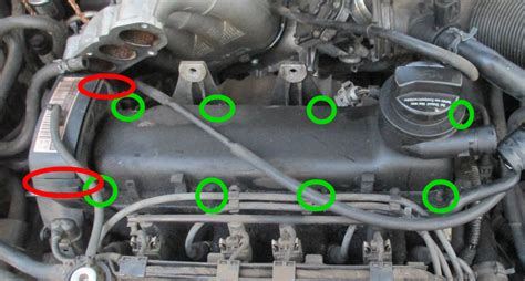 How To Replace Leaking Valve Cover Gasket On L Vw Mkiv Jetta Golf