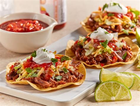 Roast Beef Tostadas Recipe