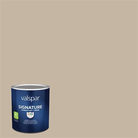 Valspar Signature Satin Lambskin Beige Hgsw2495 Interior Paint 1 Quart In The Interior Paint