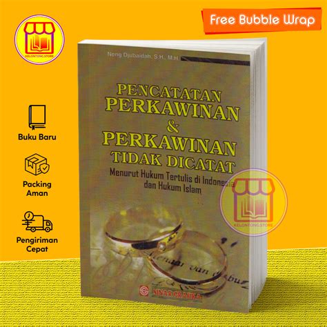 Jual Pencatatan Perkawinan Dan Perkawinan Tidak Dicatat By Neng