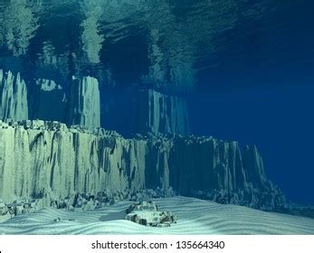 3d Ocean Floor Stock Illustration 135664340 | Shutterstock