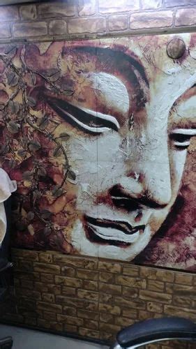 Smooth Buddha Face Wall Handmade Tile At Rs 350 Sq Ft In New Delhi ID