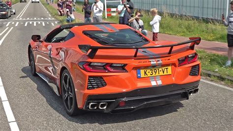 Chevrolet Corvette C8 Exhaust Sounds On The Road Youtube