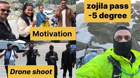 Welcome To Zojila Ft Solo Ride Srinagar To Drass Kargil Ladakh