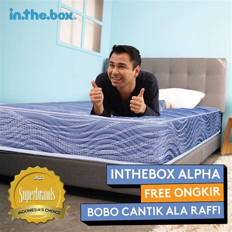 Jual Kasur Spring Bed Bonnell In The Box Alpha Free Bantal Ukuran