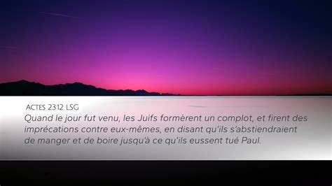 Actes 23 12 LSG Desktop Wallpaper Quand Le Jour Fut Venu Les Juifs