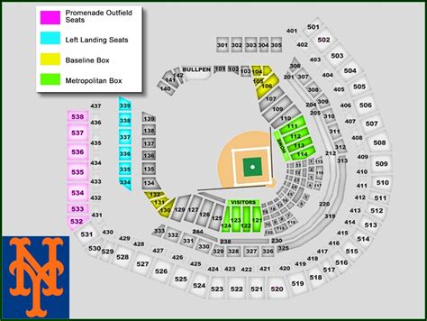 Citi Field Seating Chart Pe