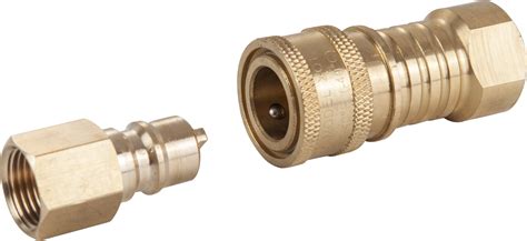 Brass Quick Connect Coupling For Natural Gas Hoses Rv Quick