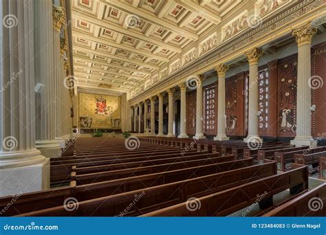 Saint Peter in Chains Cathedral of Cincinnati Editorial Stock Photo - Image of christianity ...