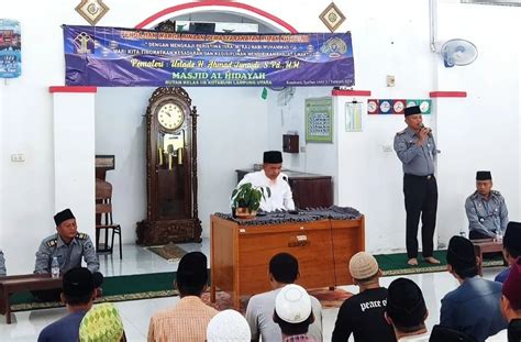 Karutan Nur Febrianto Beserta Jajaran Rutan Kotabumi Gelar Peringatan