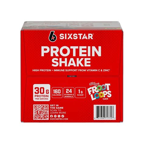 Six Star Kelloggs Froot Loops Protein Shake 11 Fluid Ounce Pack Of 15 Ebay