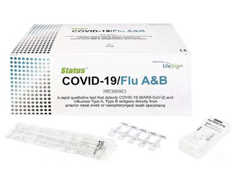 Lifesign Status Covid Flu A B Test Kit Bx Save At Tiger