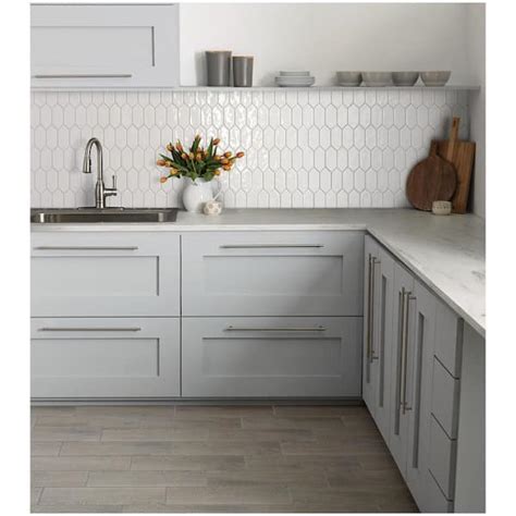 Picket Tile Backsplash Architecture ADRENALINE