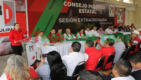 Pri Tamaulipas Aprueba M Todos Para Elegir Diputados Y Plataforma Electoral