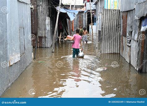 Flooded Heavy Rains After Cyclone Remal Landfall In Dhaka Editorial