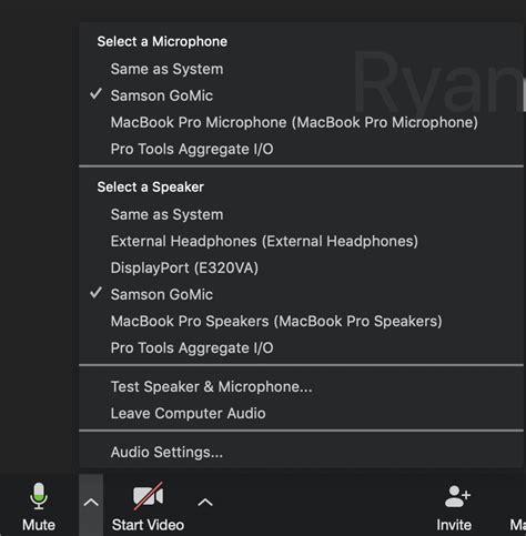 Setting up your Samson USB Mic with Zoom Conferencing – Samson Technologies