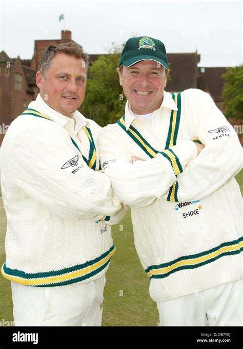 Darren Gough And Phil Tufnell Bunbury Charity Cricket Match Held At