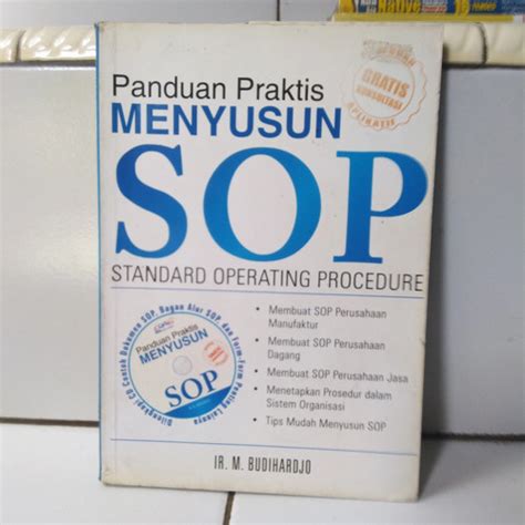 Jual Buku Panduan Praktis Menyusun SOP Standard Operating Procedure